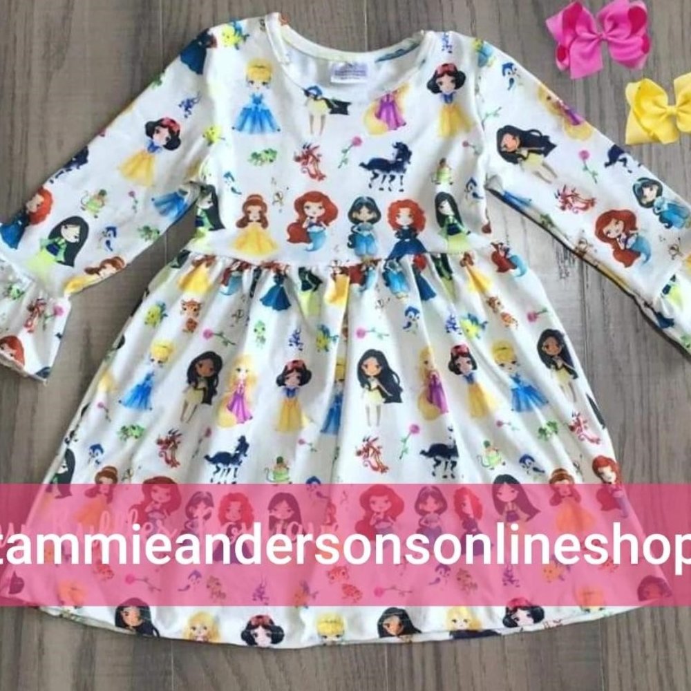 Girls boutique Princess dress